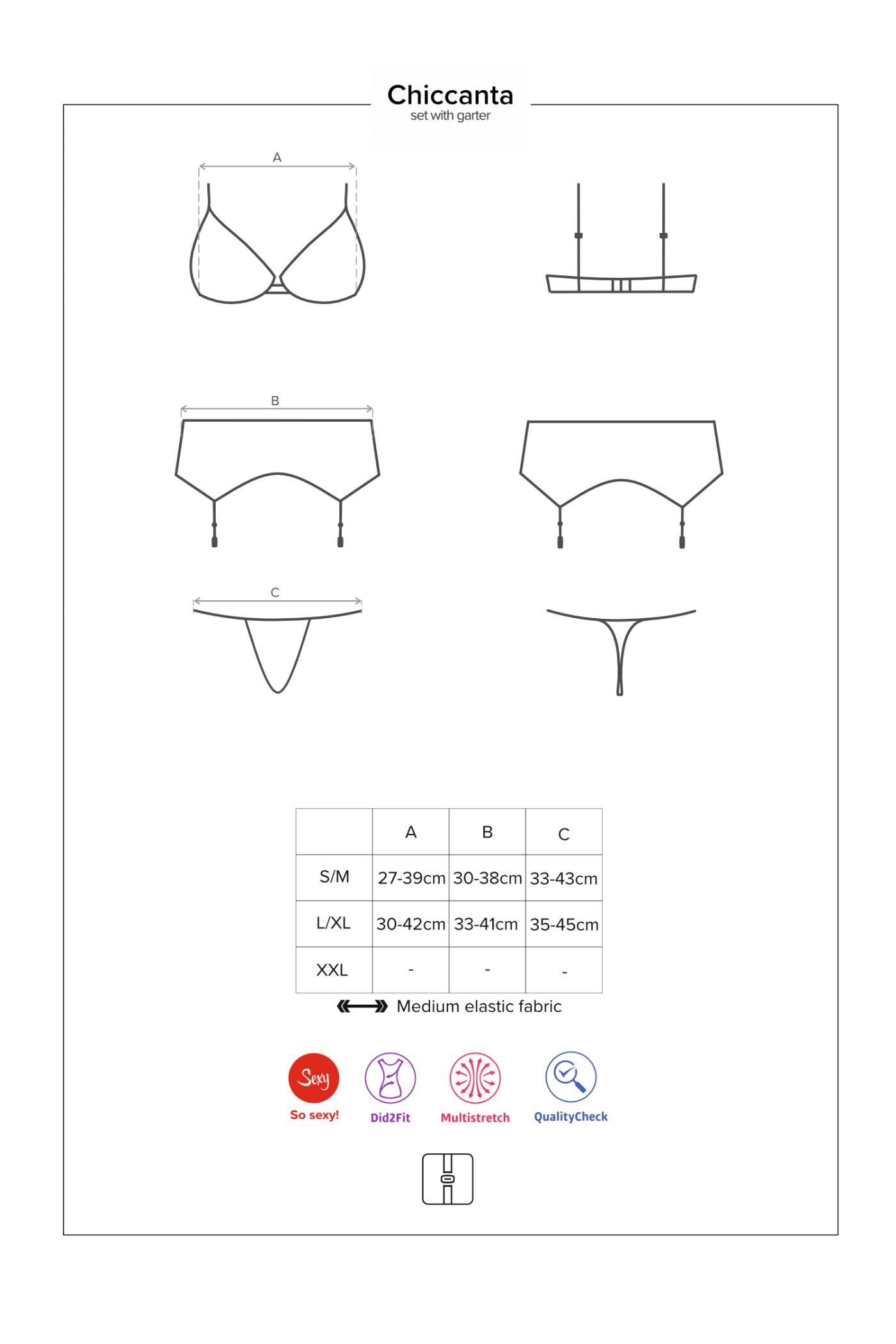 Chiccanta BH, Trusse & Garter