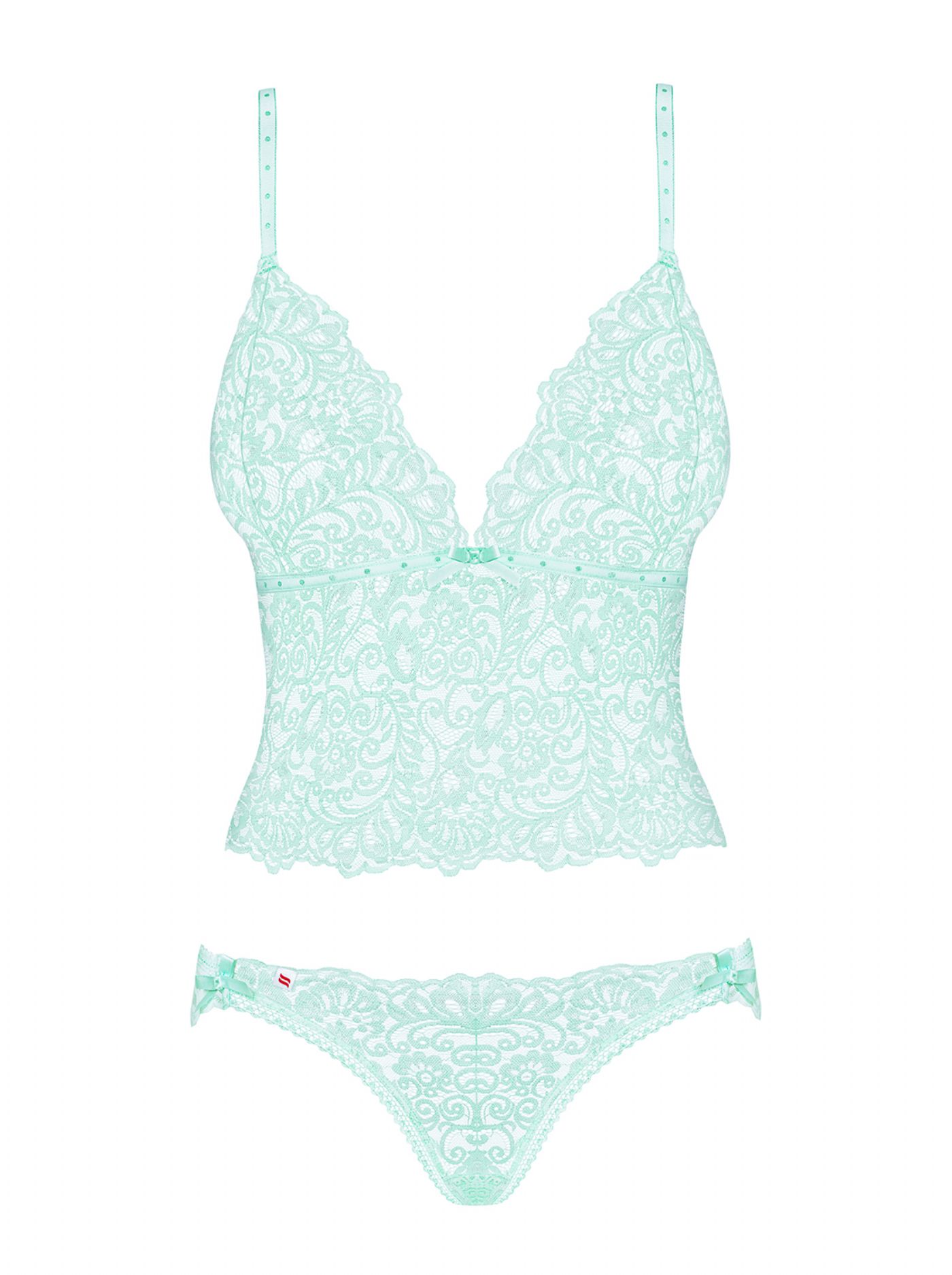 Delicanta Top & trusser - mint