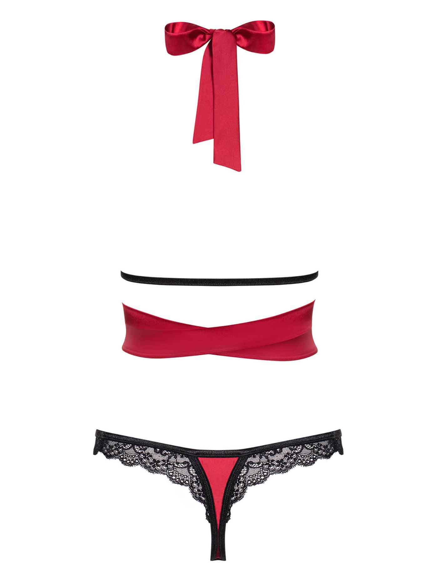 Sensuelia BH Top & Thong - Rd