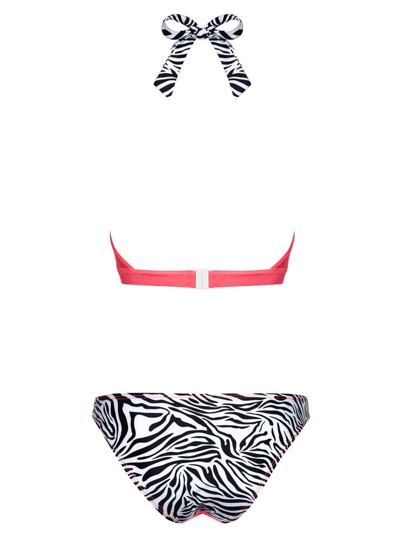 Bahamya Bikini st - Pink/Zebra