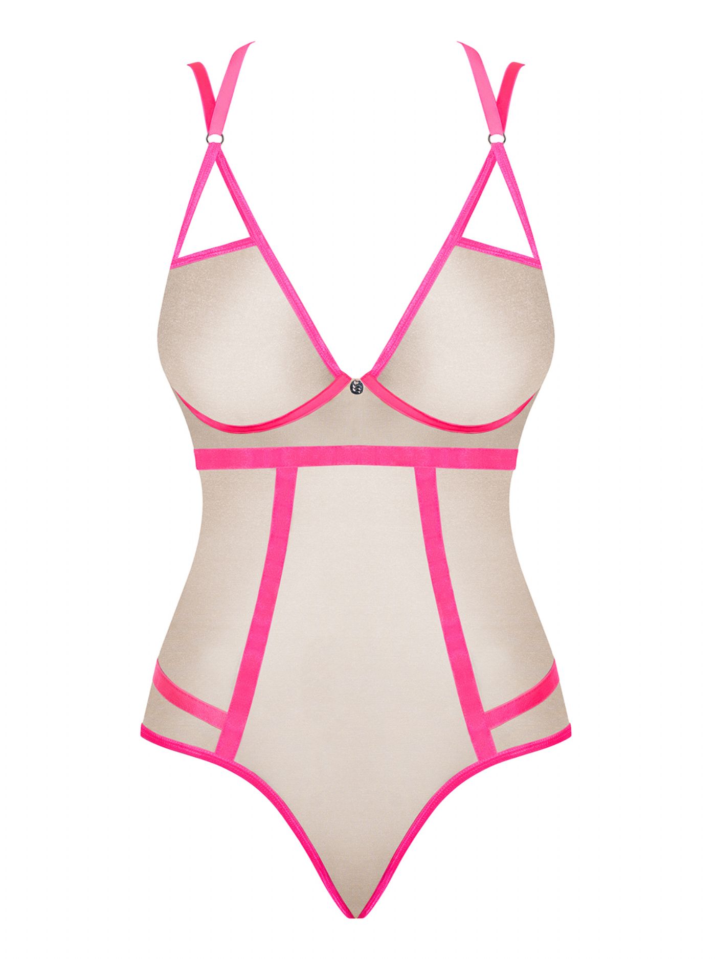 Nudelia Teddy - hudfarve/pink