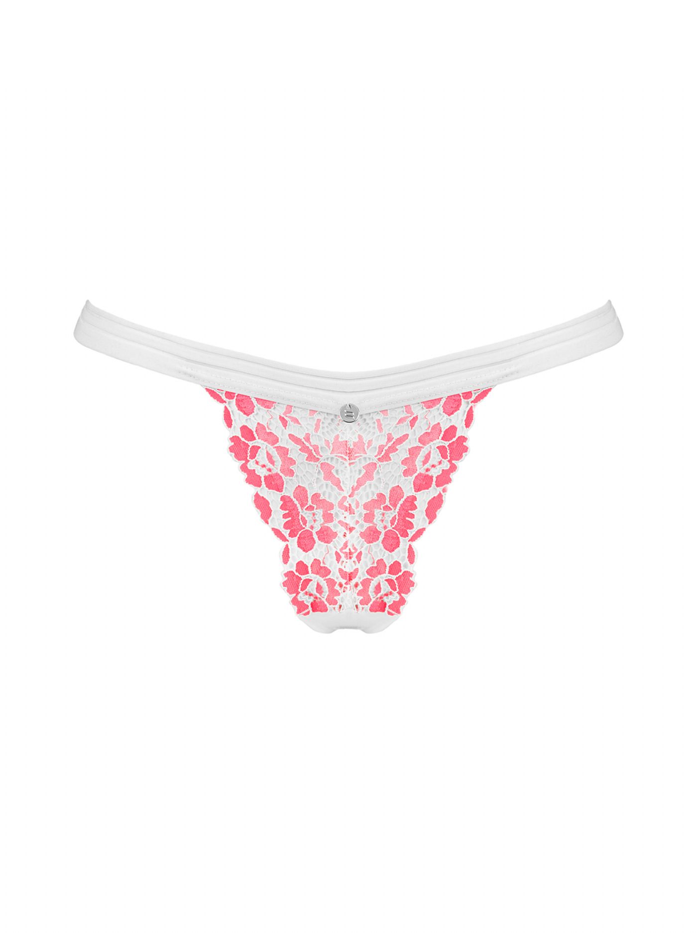 Bloomys Thong - pink/hvid