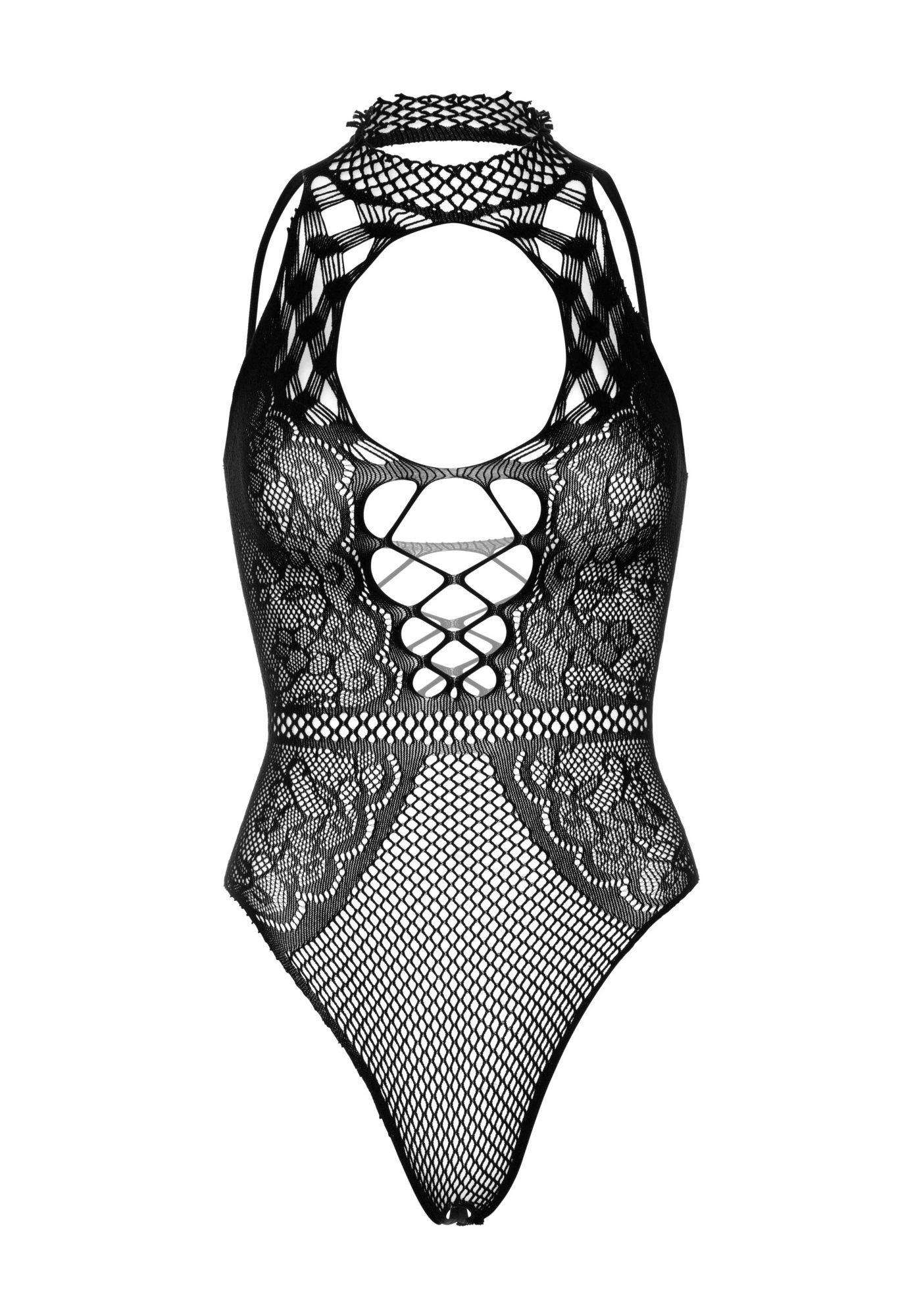 Net & Blonde Nglehul Bodysuit - sort (LA89307)