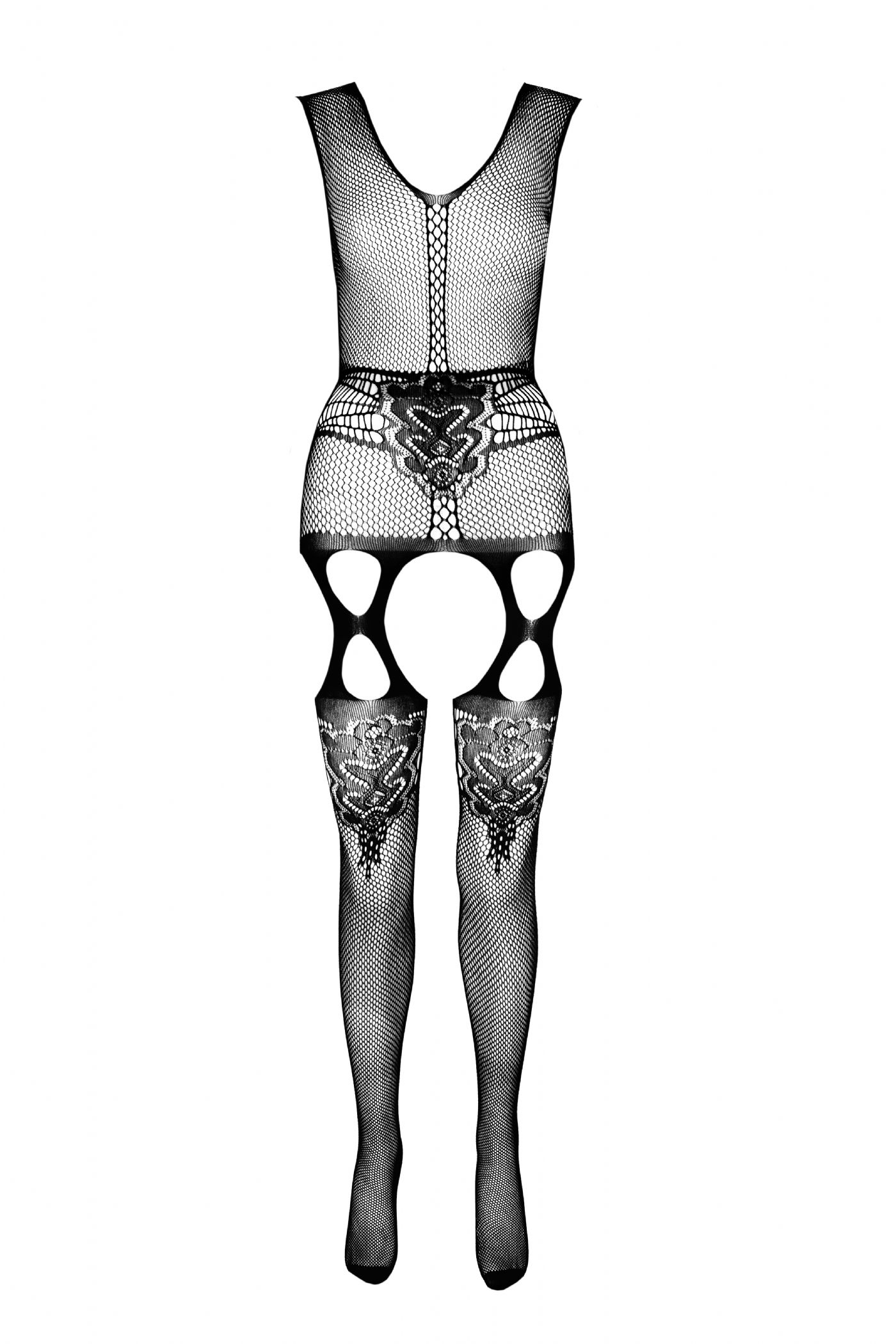 Bundls Eco Bodystocking - sort (ECO BS014)