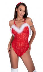 Kostumer - Julepiger / Nissepiger - Santas Lace Lady - Bundls Nissepige Body